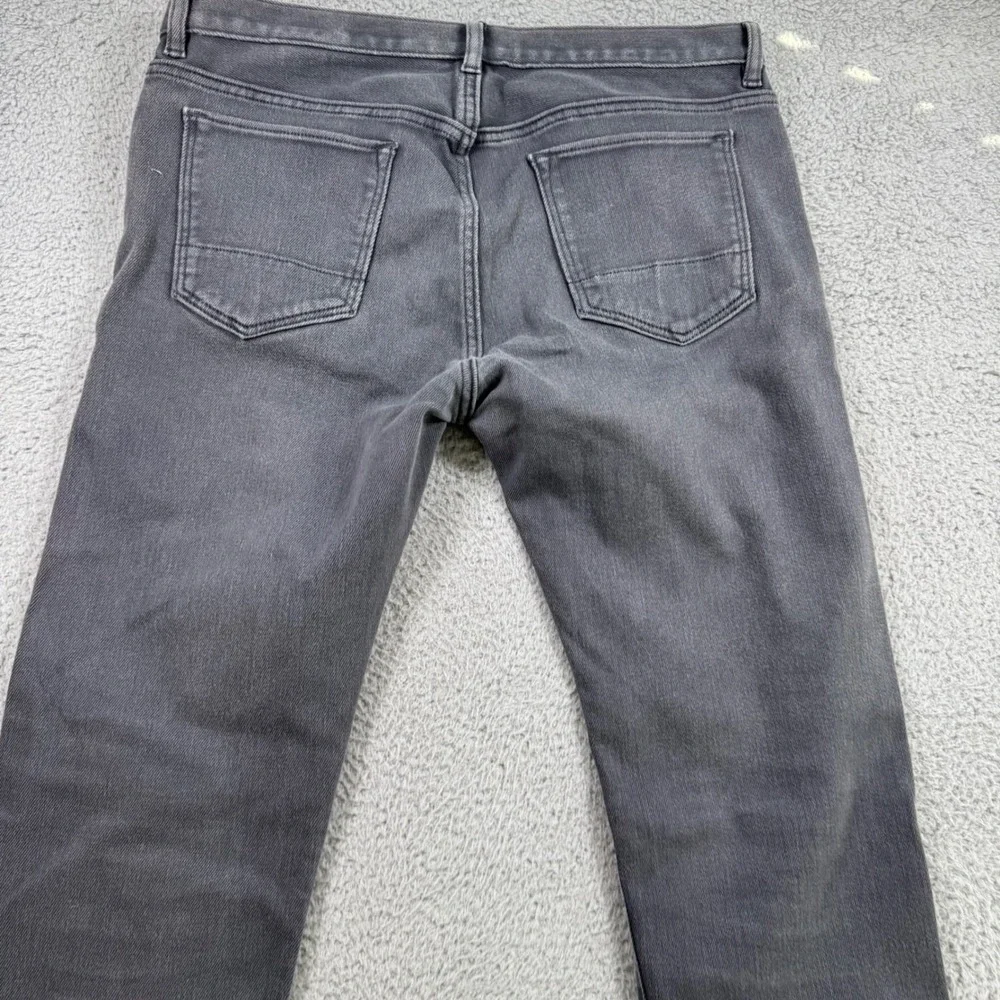 Banana Republic The Traveler‎ Slim Fit Gray Pants Mens 33x33 Stretch Denim Jeans